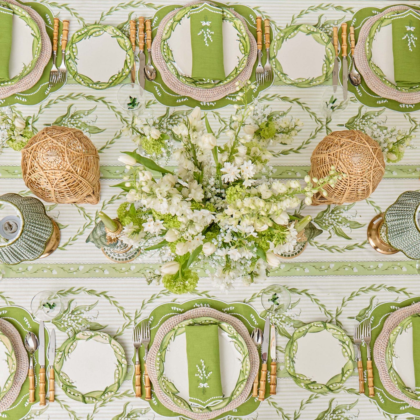 Lily of the Valley Starter Plates (Set of 4)