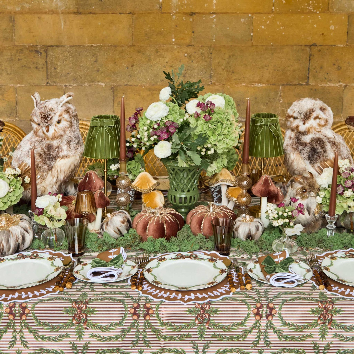Acorn Garland Dinner Plate (Set of 4)