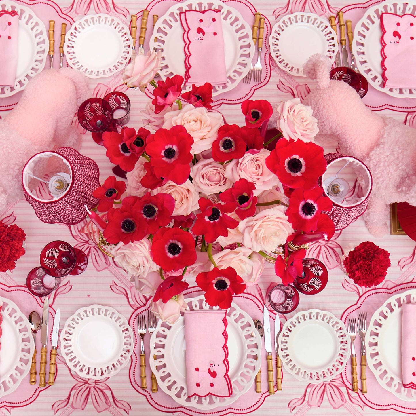 White Lace Starter Plate