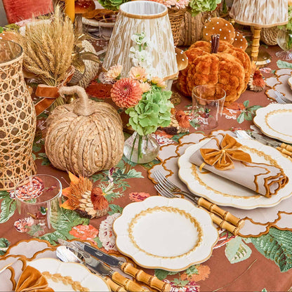 Putty Laurel Dinner Plate