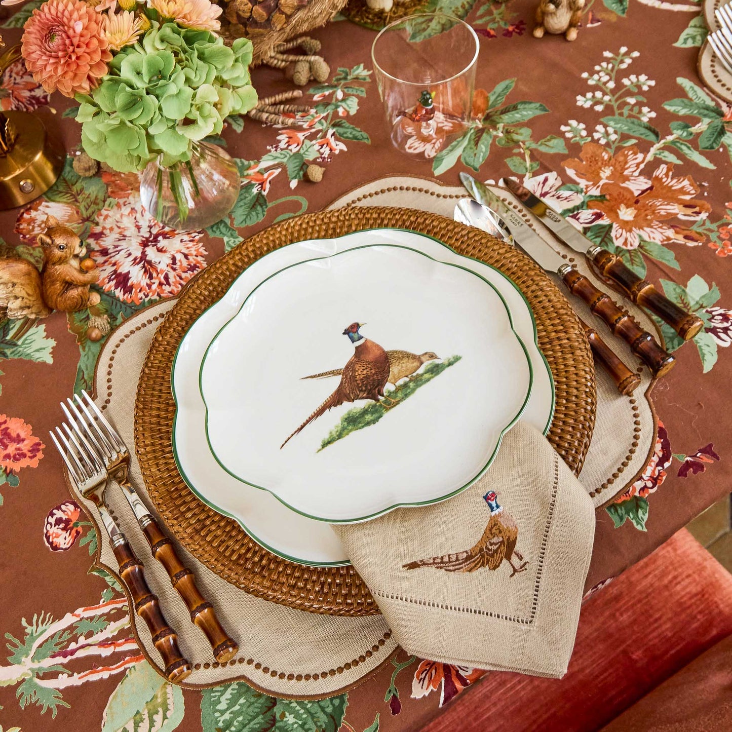 Pheasant Glasses (Set of 4)