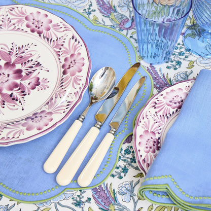 Bluebell & Green Eloise Linen Napkins (Set of 4)