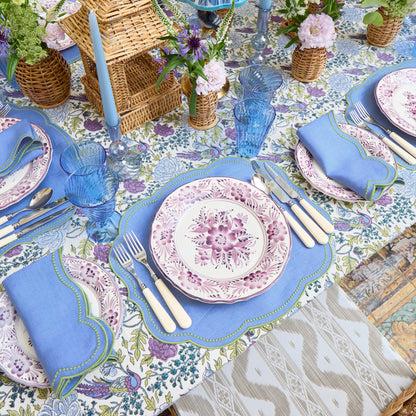 Bluebell & Green Eloise Linen Napkins (Set of 4)