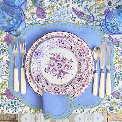 Purple Pandora Starter Plates (Set of 4)