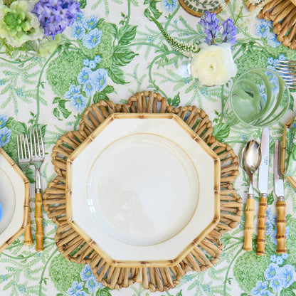 Isabel Bamboo Dinner Plates (Set of 4)