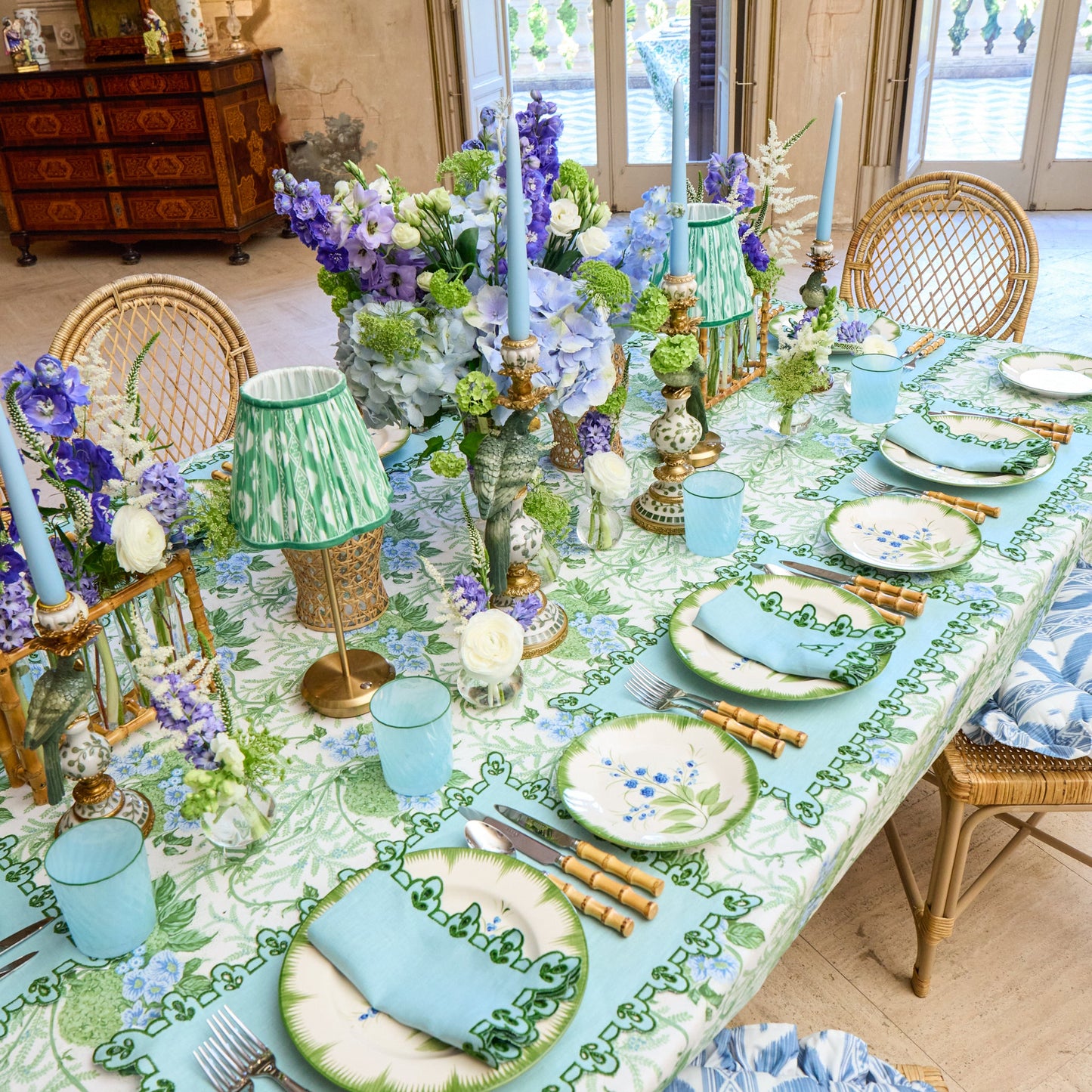 Bluebell Araminta Dinner & Starter Plates (Set of 8)