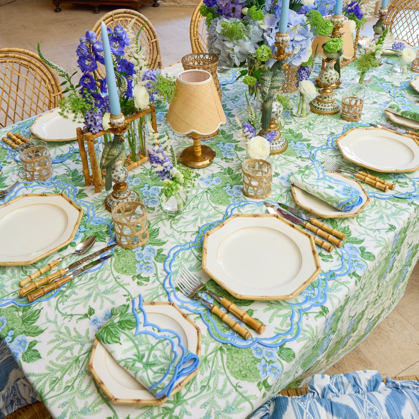 Isabel Bamboo Dinner Plates (Set of 4)