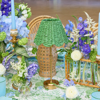 Green Seagrass Lampshade (21cm)