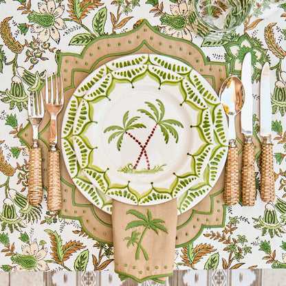 Sand & Green Celestria Placemats (Set of 4)