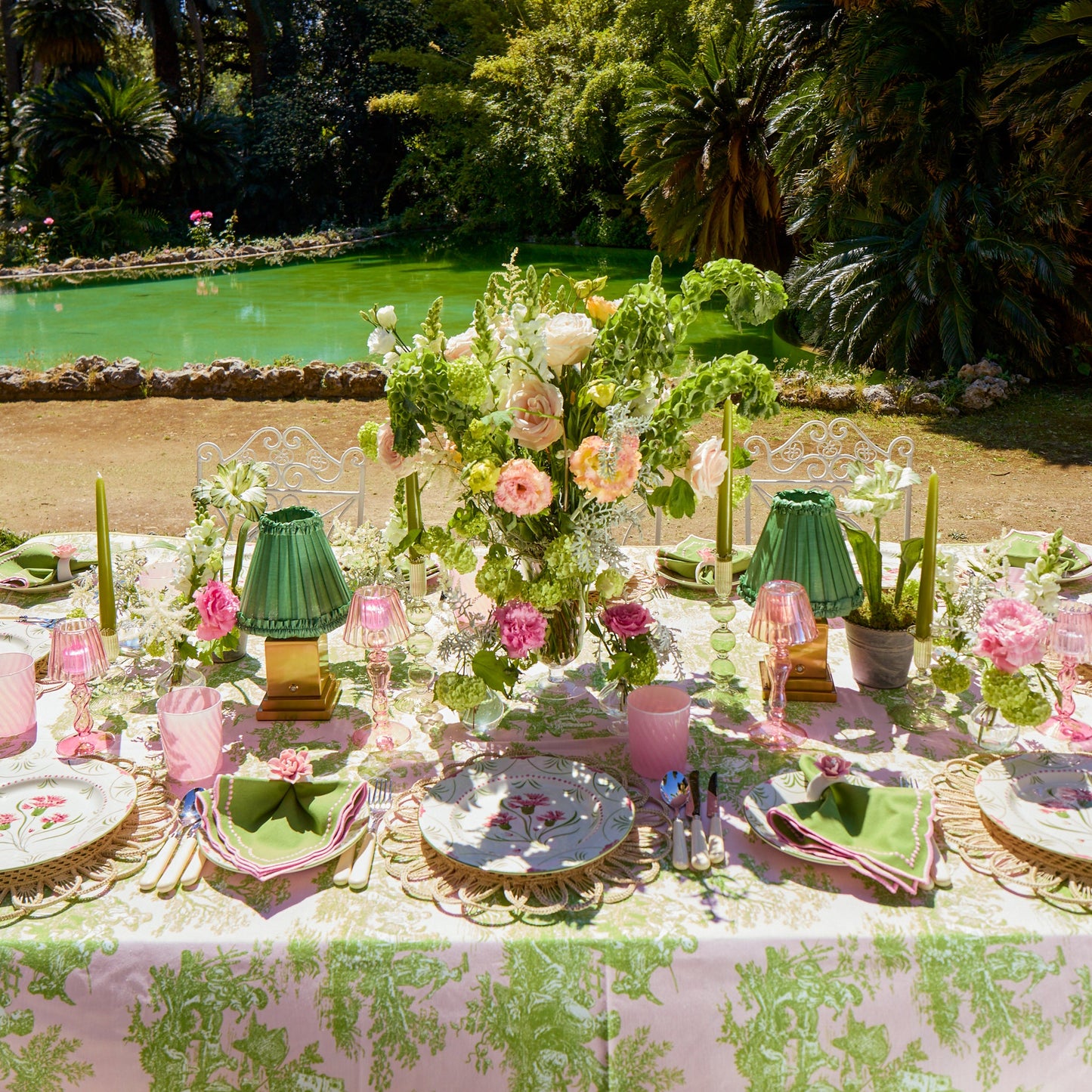 Petal Pink Fiore Napkin Rings (Set of 4)