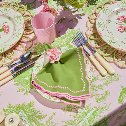 Petal Pink Fiore Napkin Rings (Set of 4)