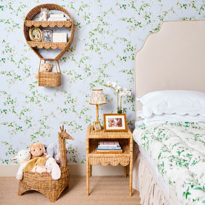 Rattan Hot Air Balloon Shelf