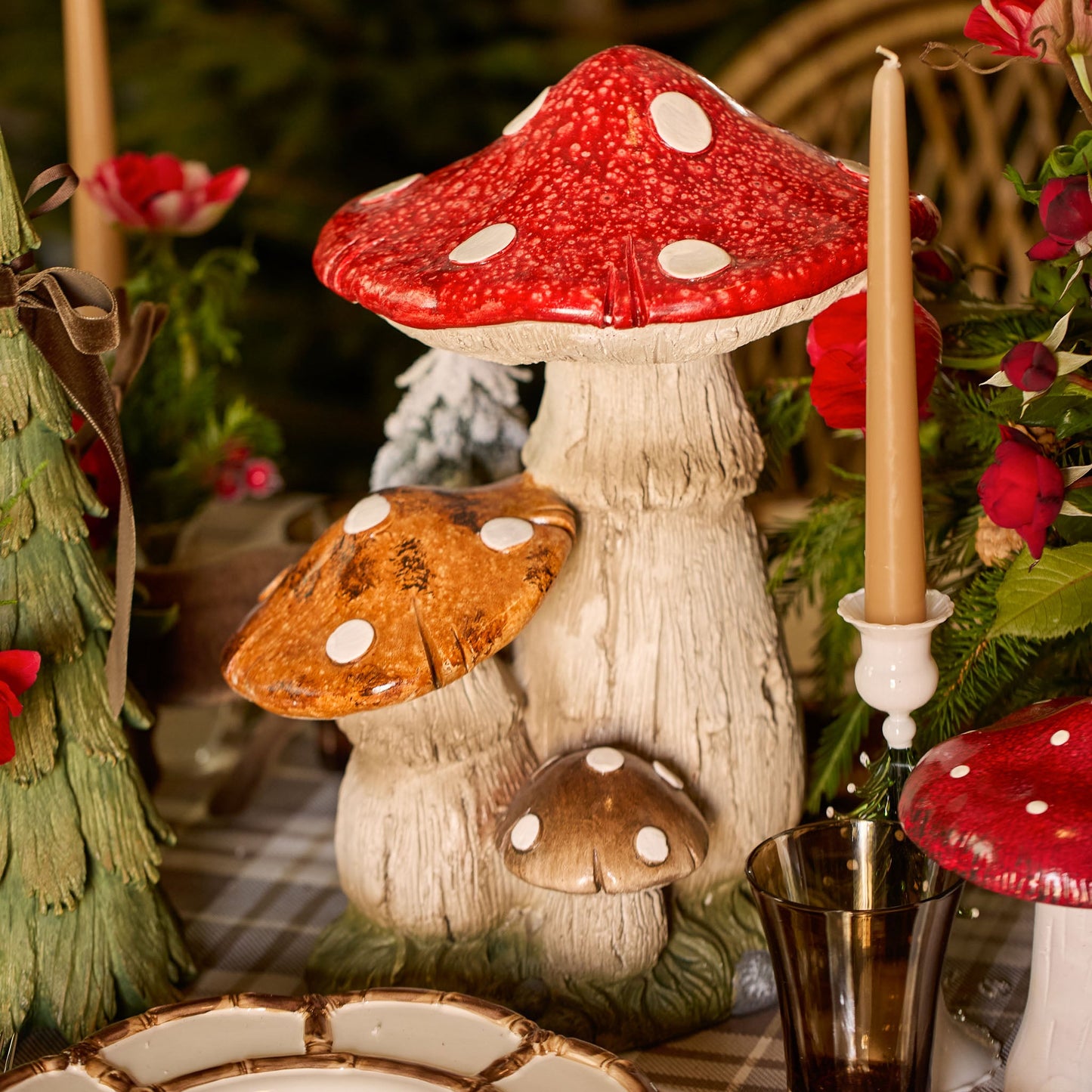Ceramic Mushroom 40cm