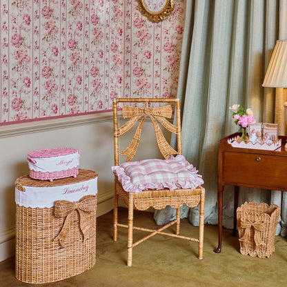 Celine Bow Rattan Chair