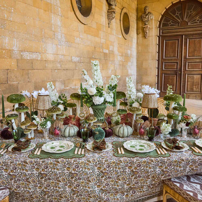 Evergreen Flowers Dinner Plate