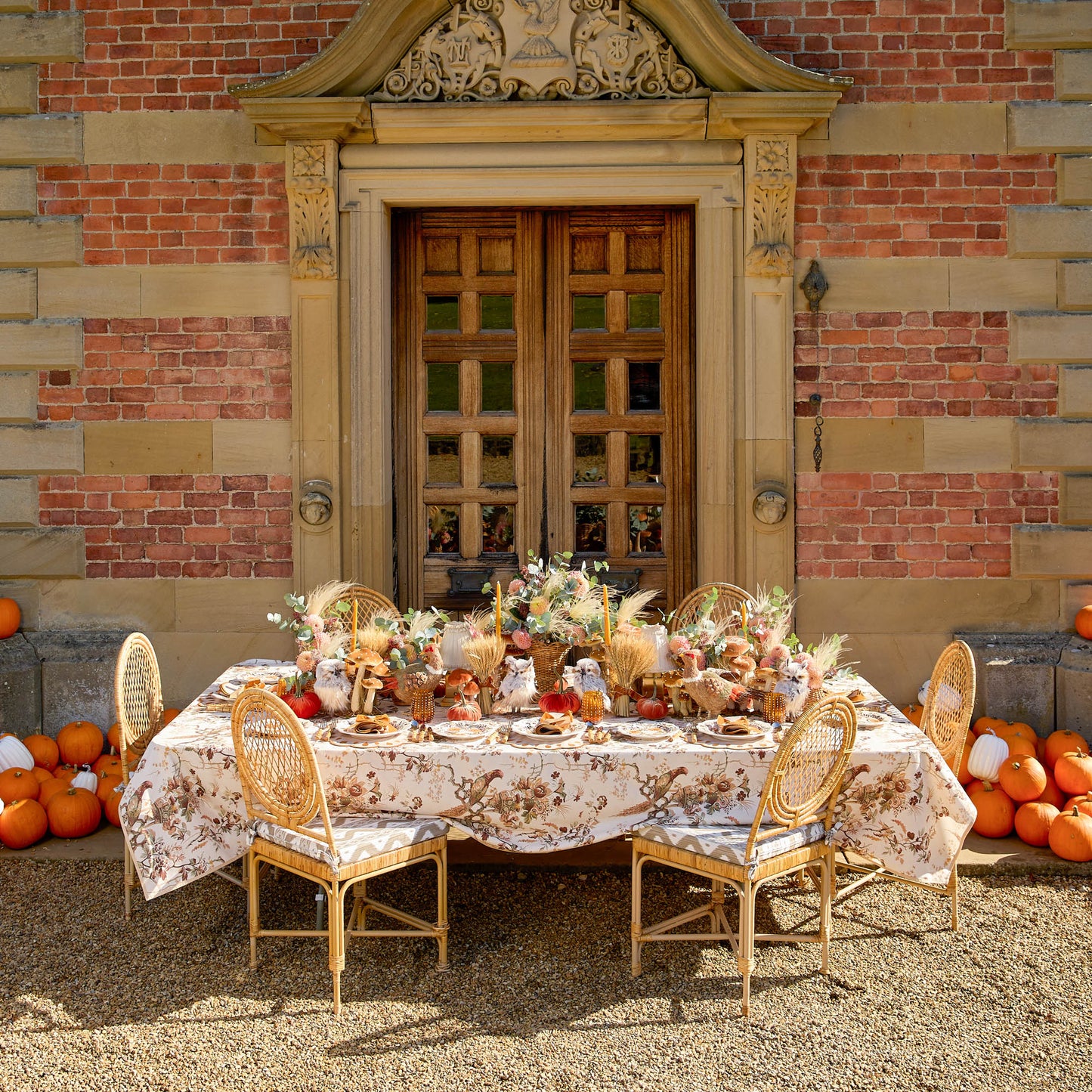Pheasant & Flora Tablecloth