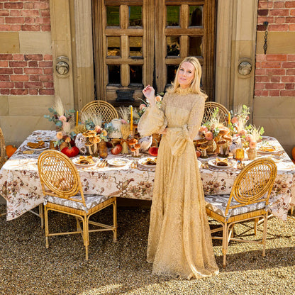 Pheasant & Flora Tablecloth