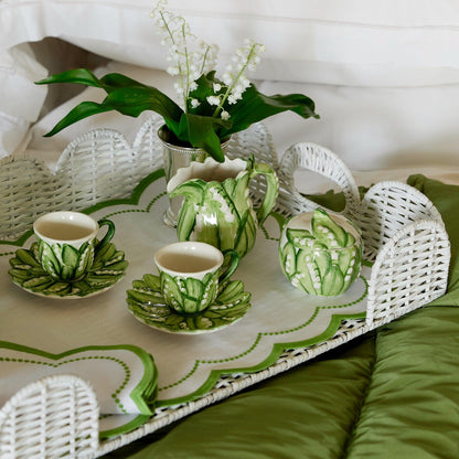 Lily of the Valley Sugar Pot