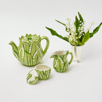 Lily of the Valley Sugar Pot