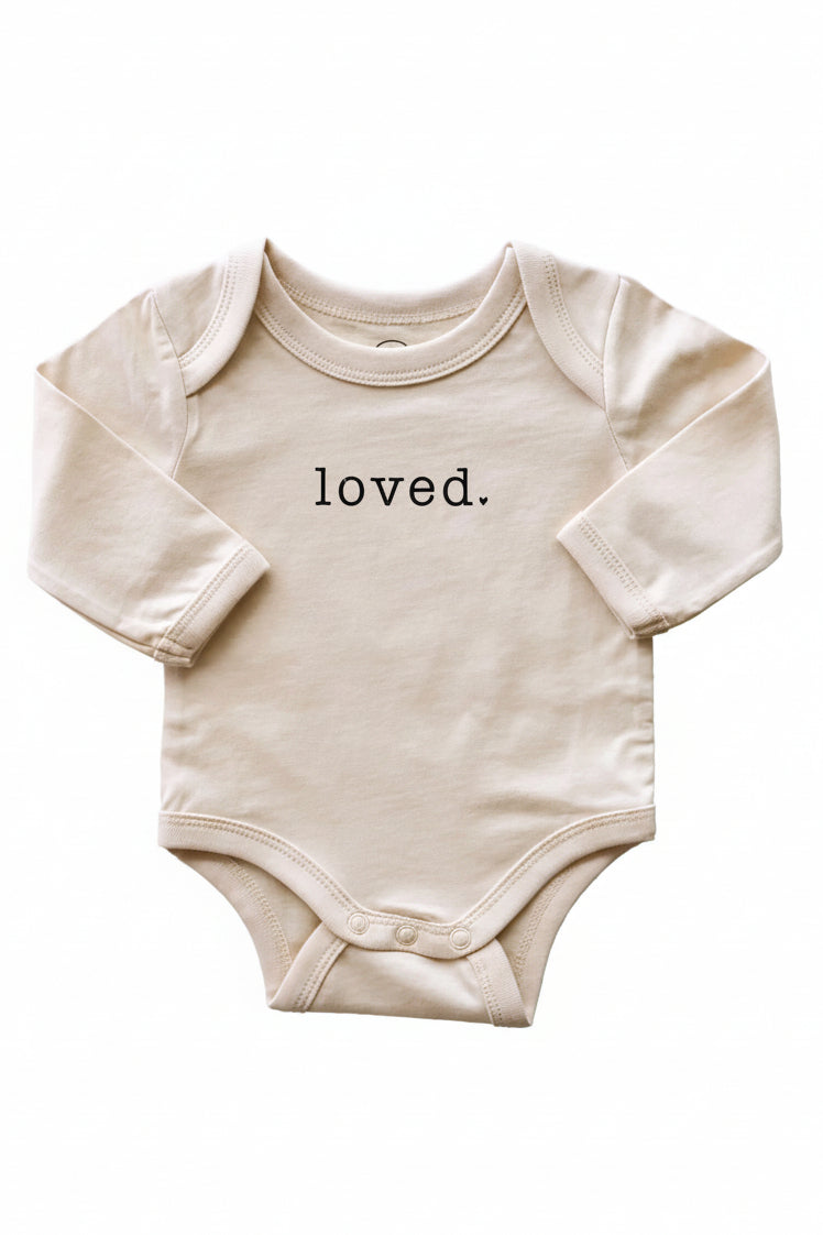 Long Sleeve Graphic Bodysuits | Natural