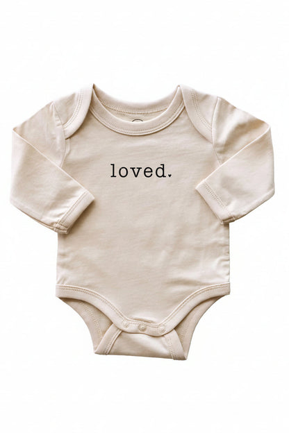 Long Sleeve Graphic Bodysuits | Natural