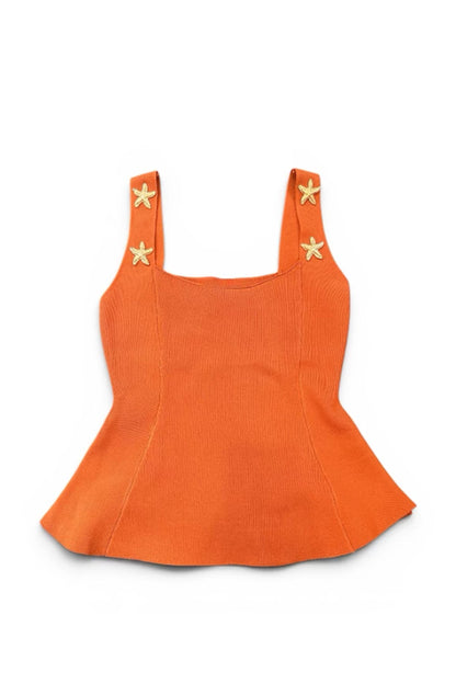 Luxury Coast Tank Top - Orange
