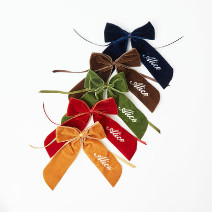 Chocolate Personalisable Bow