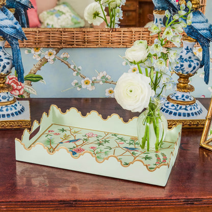 Small  Chinoiserie Tole Tray