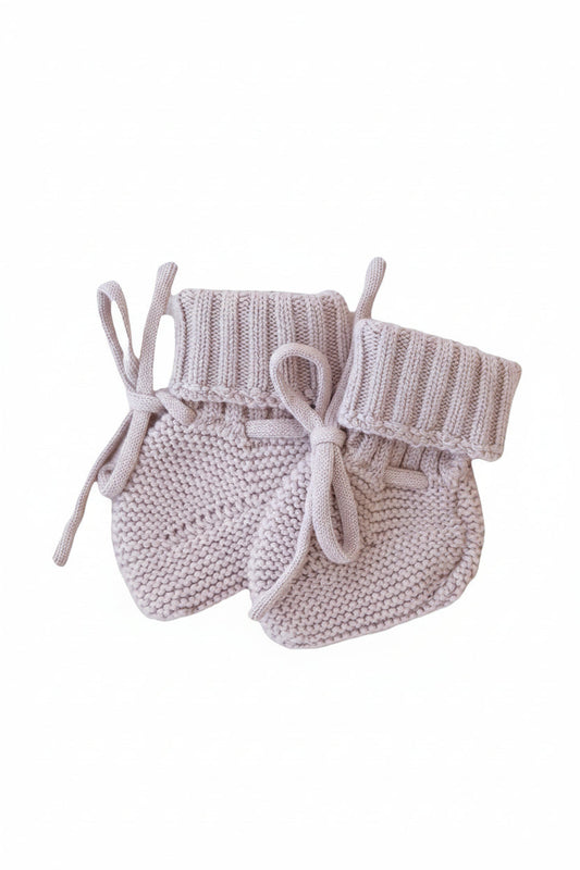 Knit Baby Booties | Iris