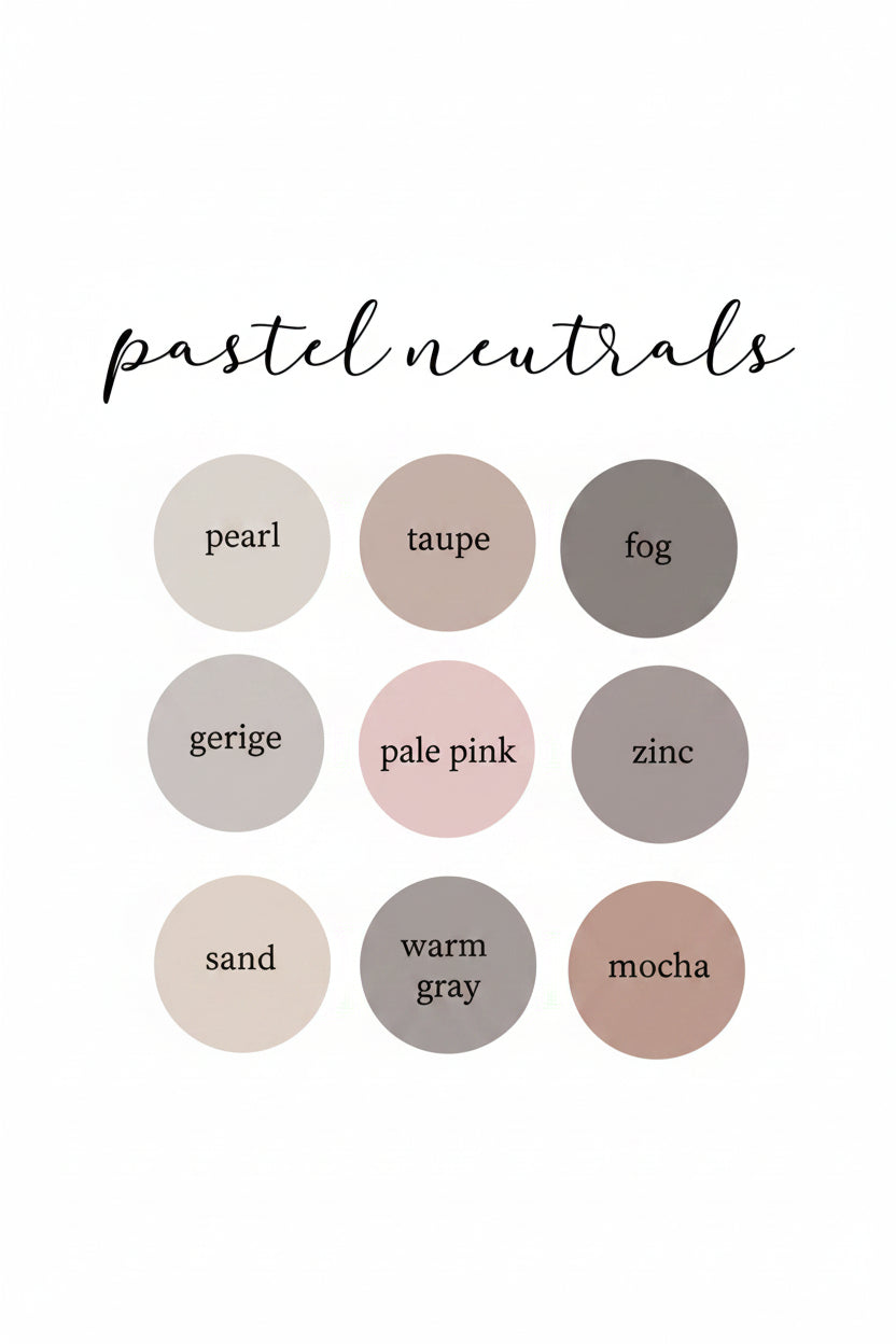 Pastel Neutrals Personalized Knotted Hat