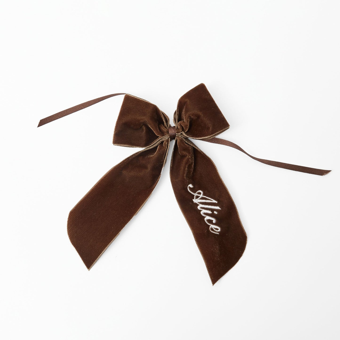 Chocolate Personalisable Bow