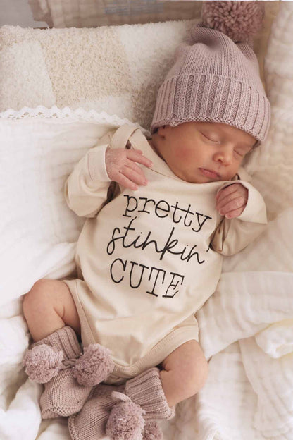 Long Sleeve Graphic Bodysuits | Natural