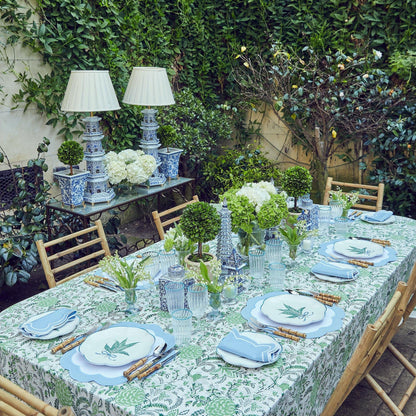 Blue Serena Appliqué Placemats (Set of 4)