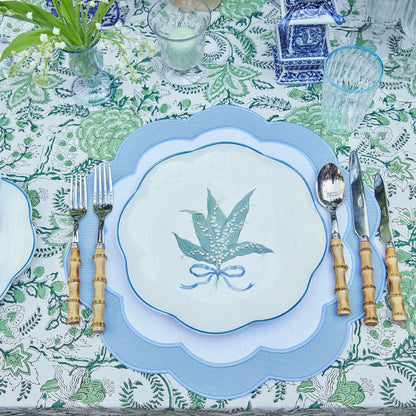 Blue Serena Appliqué Placemats (Set of 4)