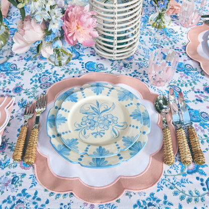 Seville Blue Gardênia Dinner Plate