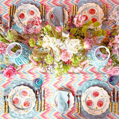 Bettina Blue Placemats & Napkins (Set of 4)