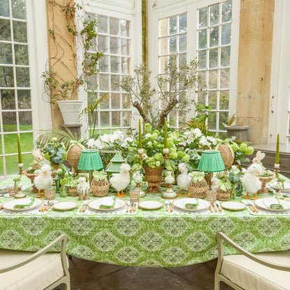 Green Parrot Candle Set