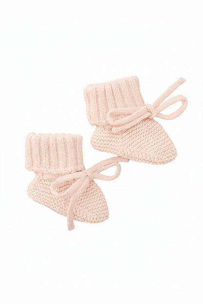 Knit Baby Booties | Sweet Neutrals