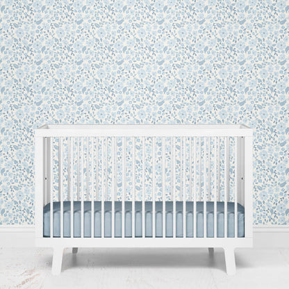 Botanical Blue Removable Wallpaper