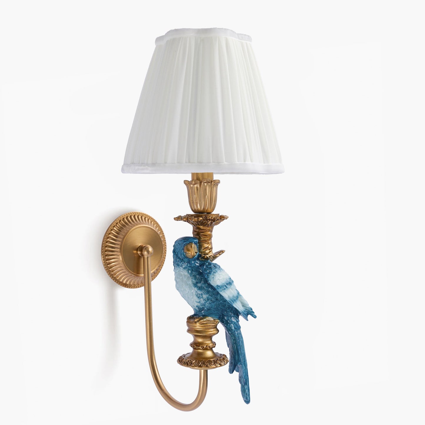 Cream Pleated Lampshade (18cm)