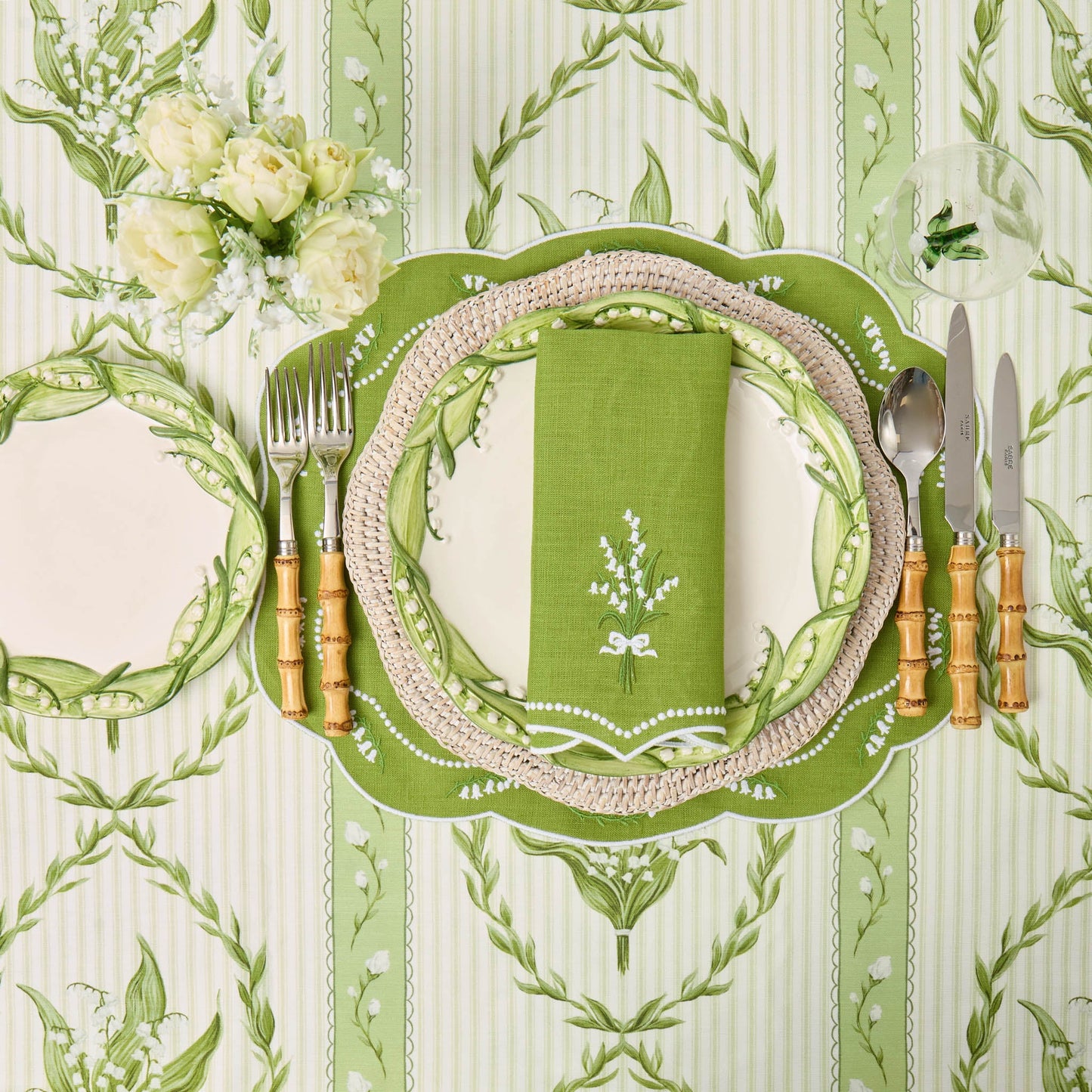 Lily of the Valley Starter Plates (Set of 4)