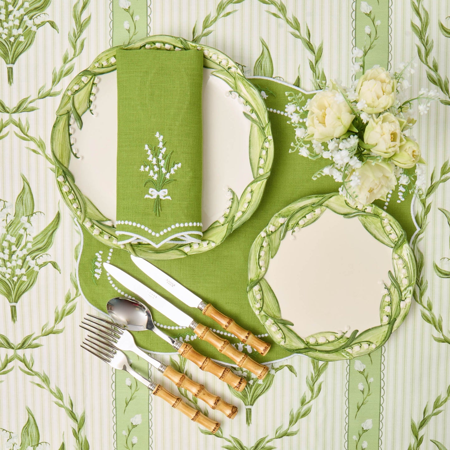 Lily of the Valley Starter Plates (Set of 4)