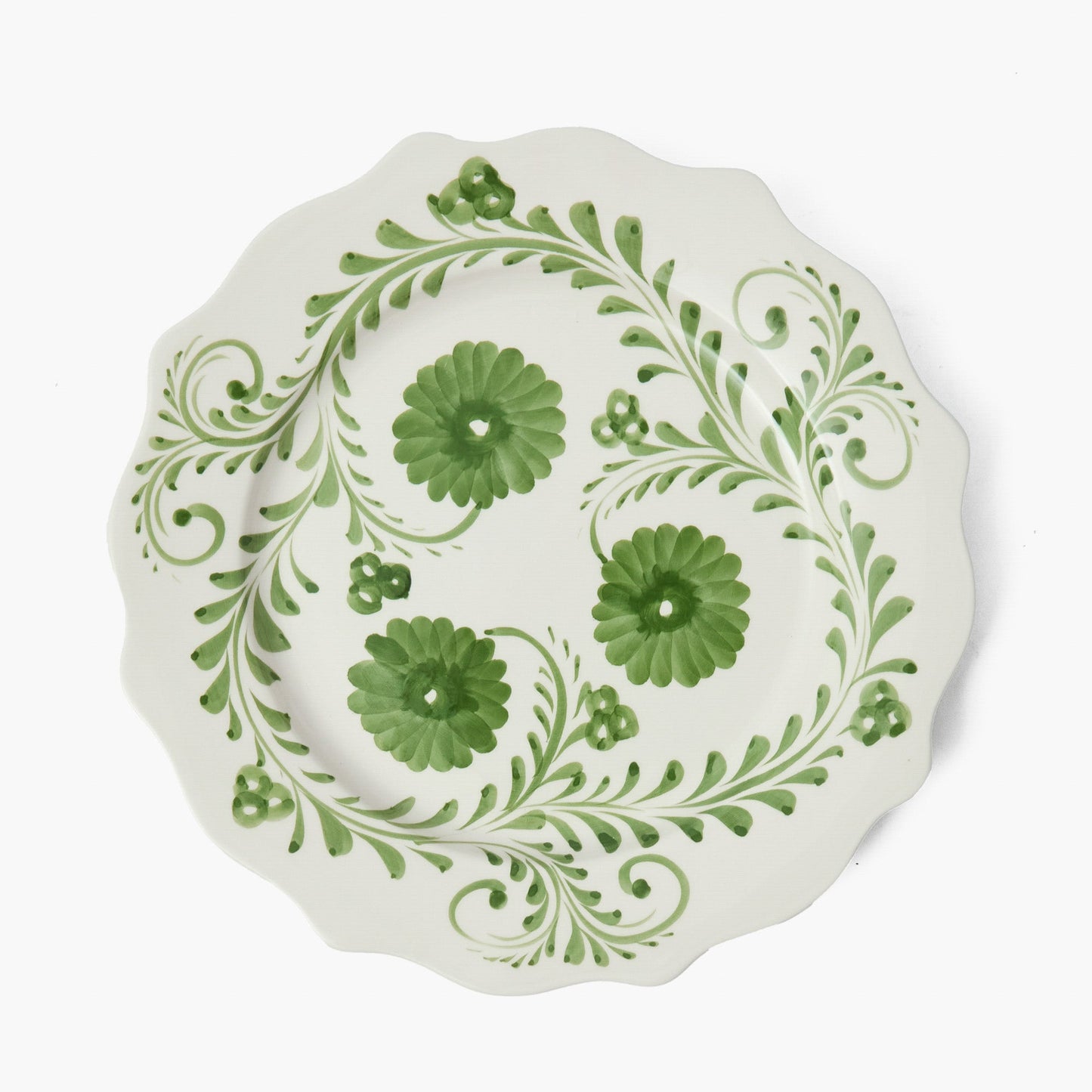 Evergreen Flowers Dinner Plate