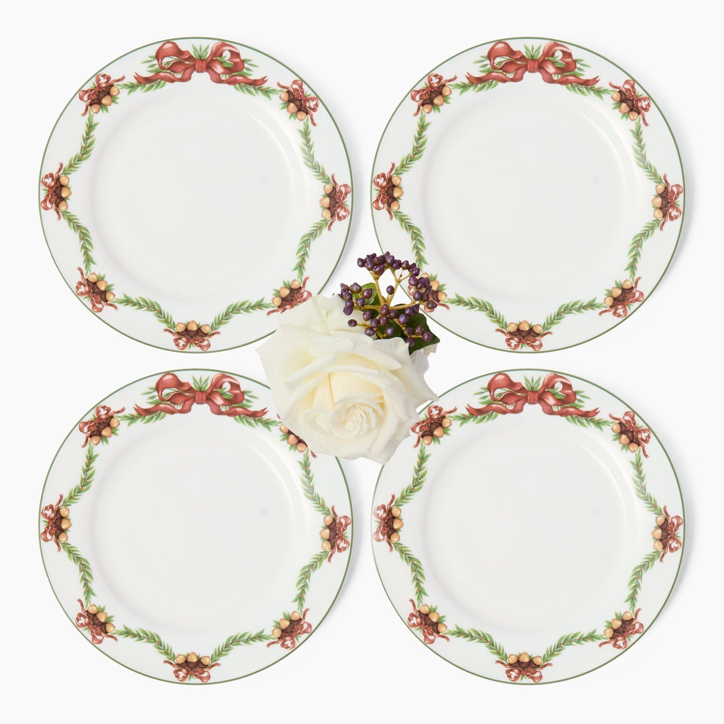 Acorn Garland Dinner Plate (Set of 4)