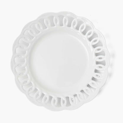 White Lace Starter Plate