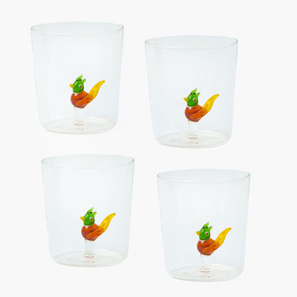 Pheasant Glasses (Set of 4)