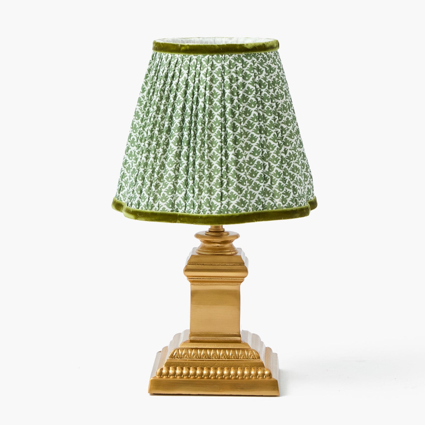 Short Corinthian Square Rechargeable Lamp