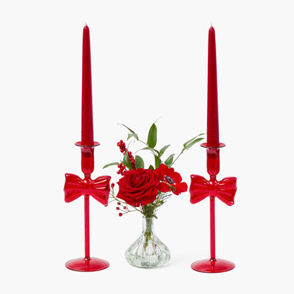 Red Berry Candles (Set of 8)
