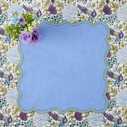 Bluebell & Green Eloise Linen Napkins (Set of 4)