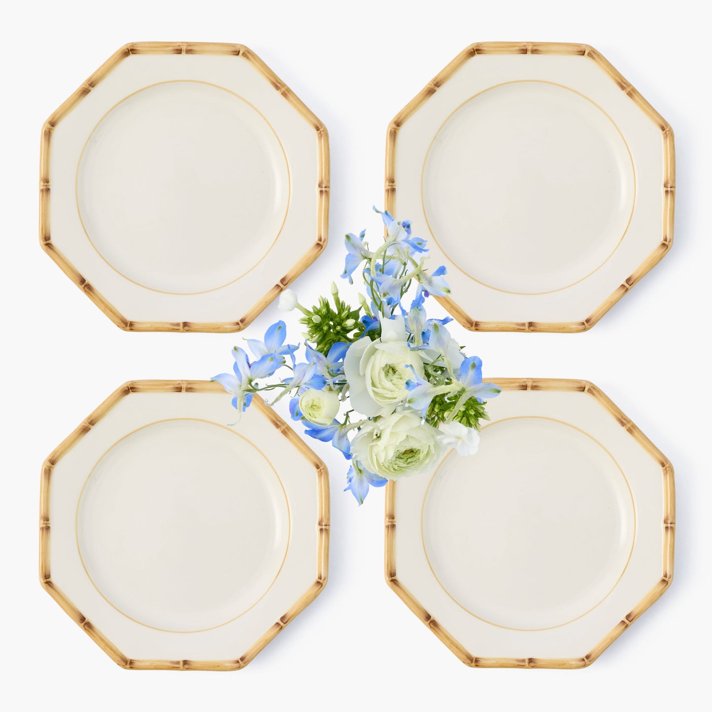Isabel Bamboo Dinner Plates (Set of 4)